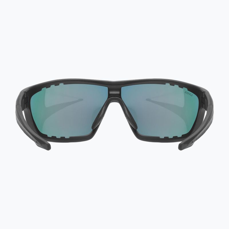 Occhiali da sole UVEX Sportstyle 706 nero opaco/blu specchiato 3