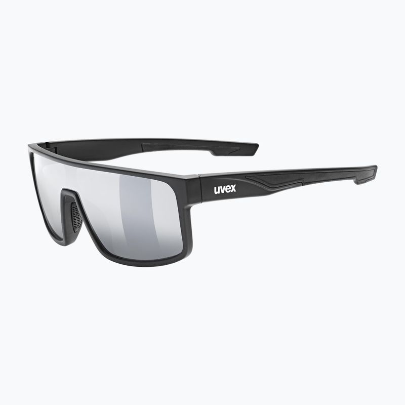 Occhiali da sole UVEX Lgl 51 nero opaco/argento specchiato 5