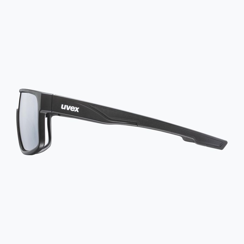 Occhiali da sole UVEX Lgl 51 nero opaco/argento specchiato 7