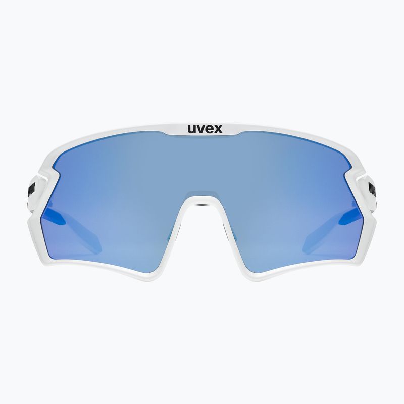 UVEX Sportstyle 231 2.0 occhiali da sole bianco opaco/blu specchiato 6