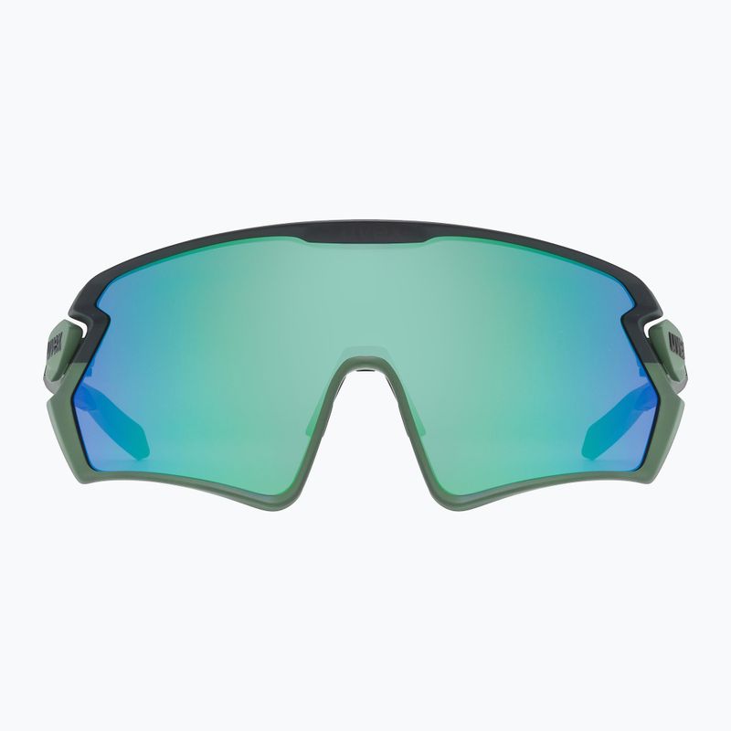 Occhiali da sole UVEX Sportstyle 231 2.0 verde muschio nero opaco/verde specchio 6