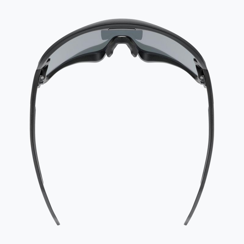 UVEX Sportstyle 231 2.0 Set di occhiali da sole nero opaco/argento specchiato 4