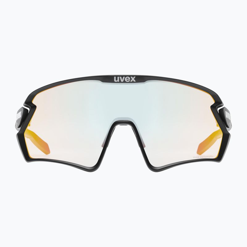 Occhiali da sole UVEX Sportstyle 231 2.0 V nero opaco/rosso specchiante 2