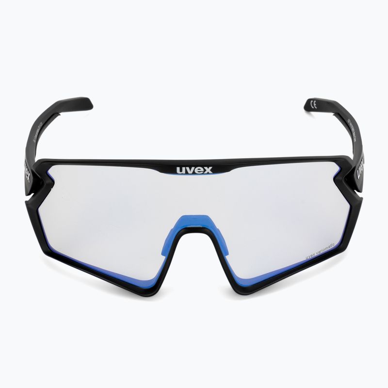 Occhiali da sole UVEX Sportstyle 231 2.0 V nero opaco/blu specchiante 3