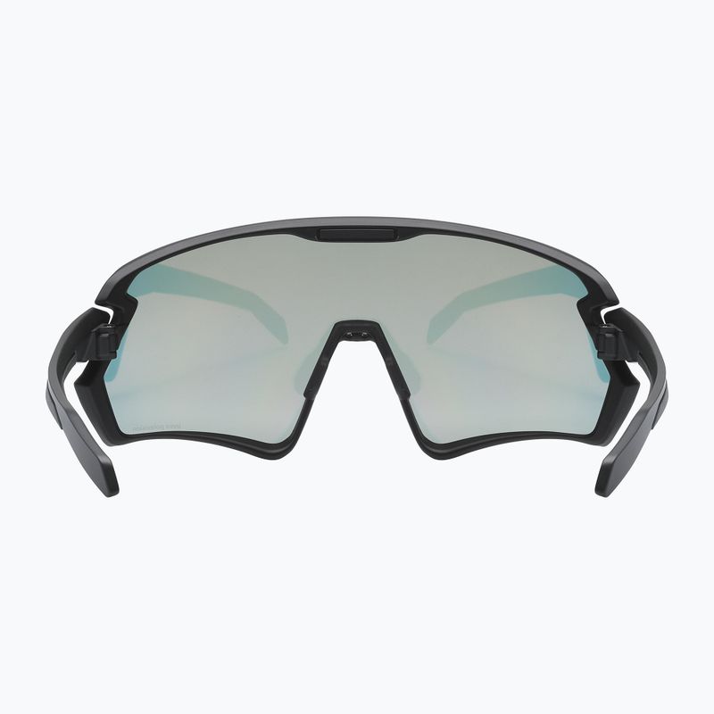 Occhiali da sole UVEX Sportstyle 231 2.0 P nero opaco/rosso specchiante 9
