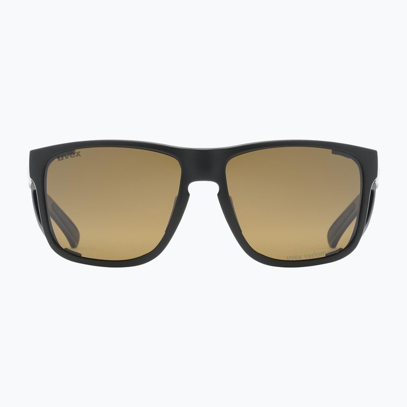 Occhiali da sole UVEX Sportstyle 312 Vpx nero opaco/marrone 6