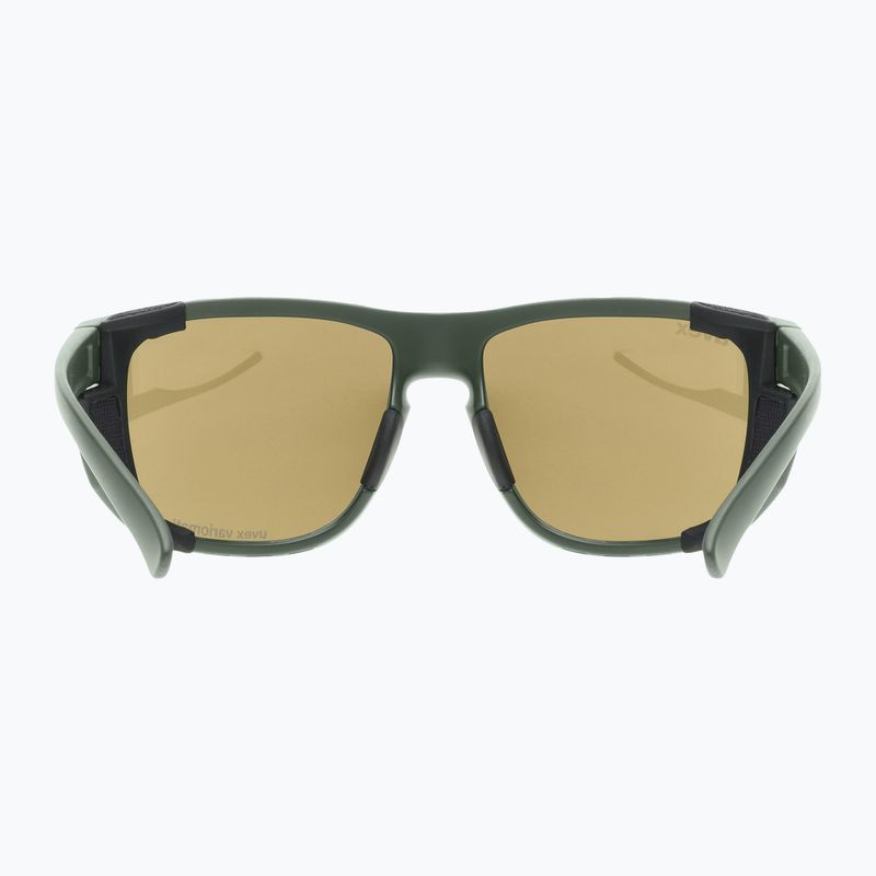 Occhiali da sole UVEX Sportstyle 312 Vpx verde muschio opaco/marrone 9