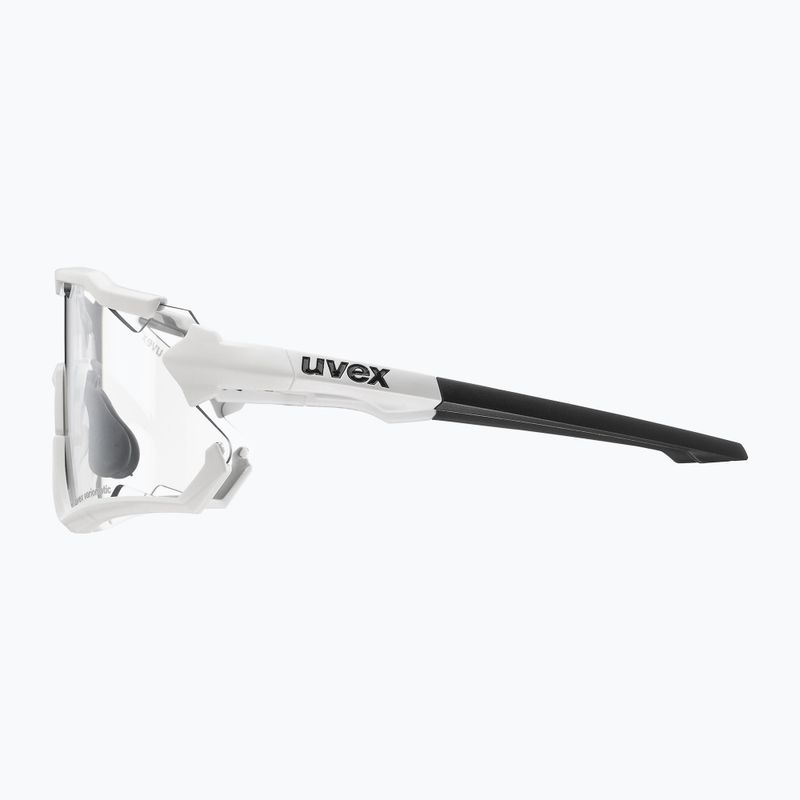 Occhiali da sole UVEX Sportstyle 228 V bianco opaco/litemirror argento 7