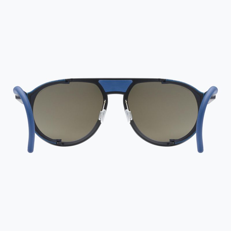 Occhiali da sole UVEX Mtn Classic CV nero opaco/blu specchiato 3
