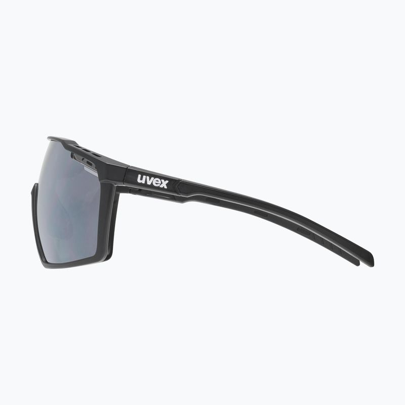 Occhiali da sole UVEX Mtn Perform nero opaco/argento specchiato 5