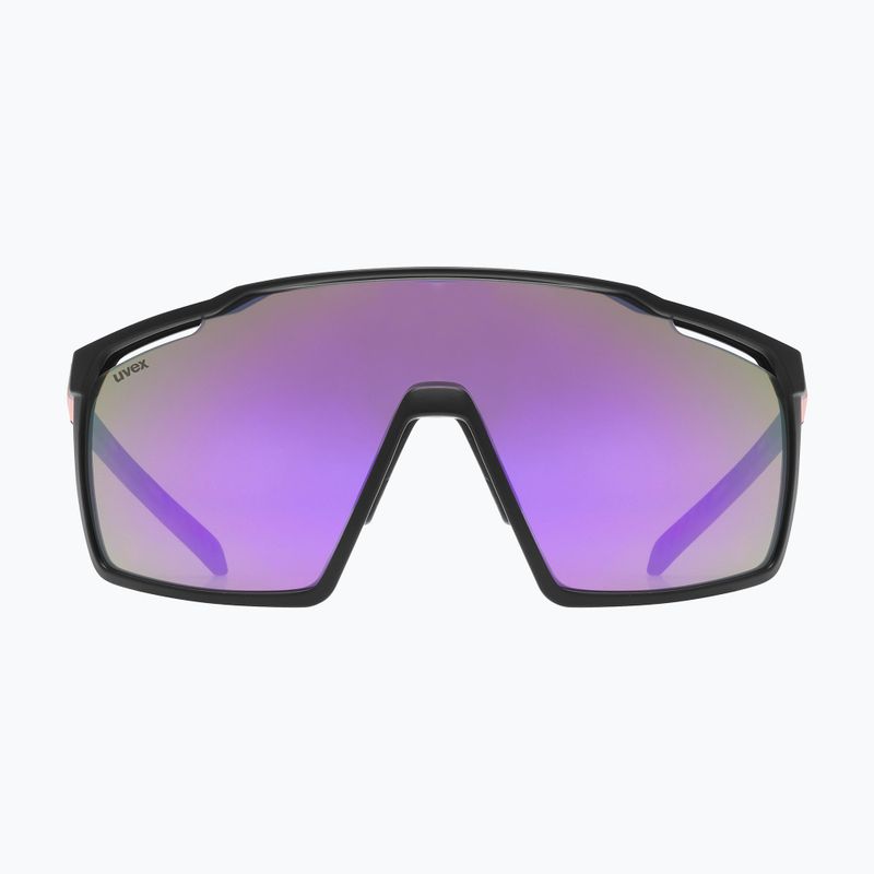 Occhiali da sole UVEX Mtn Perform black purple mat/mirror purple 6