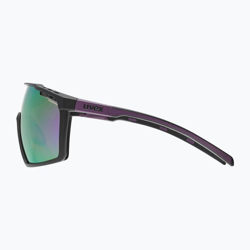 Occhiali da sole UVEX Mtn Perform black purple mat/mirror purple 7