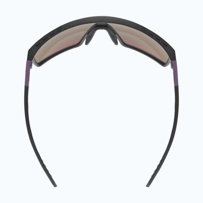 Occhiali da sole UVEX Mtn Perform black purple mat/mirror purple 8