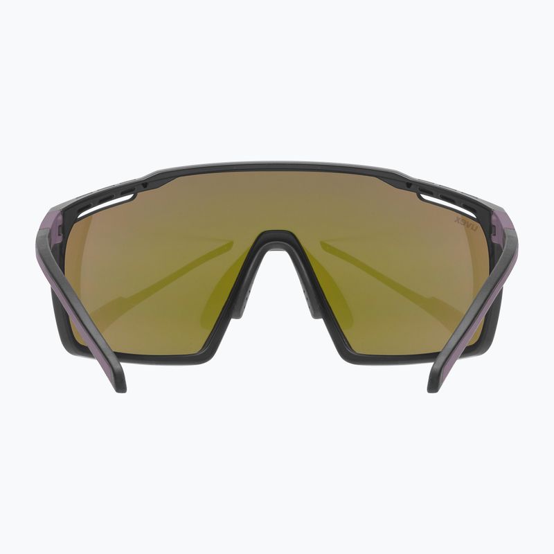 Occhiali da sole UVEX Mtn Perform black purple mat/mirror purple 9