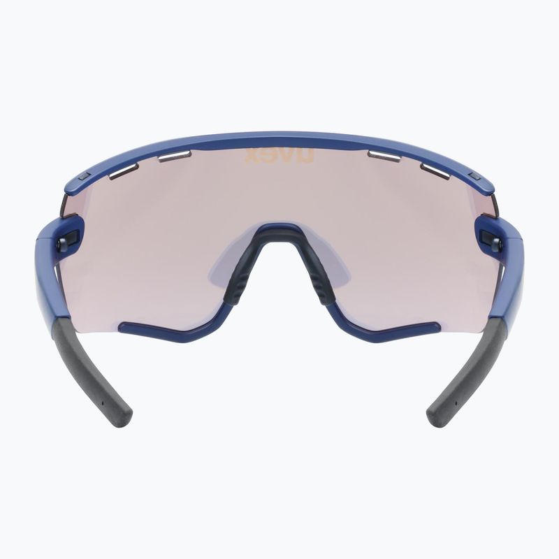 UVEX Sportstyle 236 Set di occhiali da sole blu opaco/giallo specchiato/chiaro 3