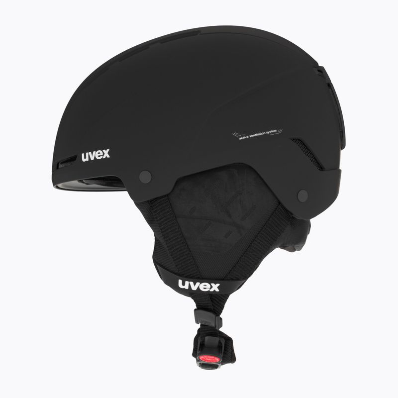 Casco da sci UVEX Stance nero opaco 5