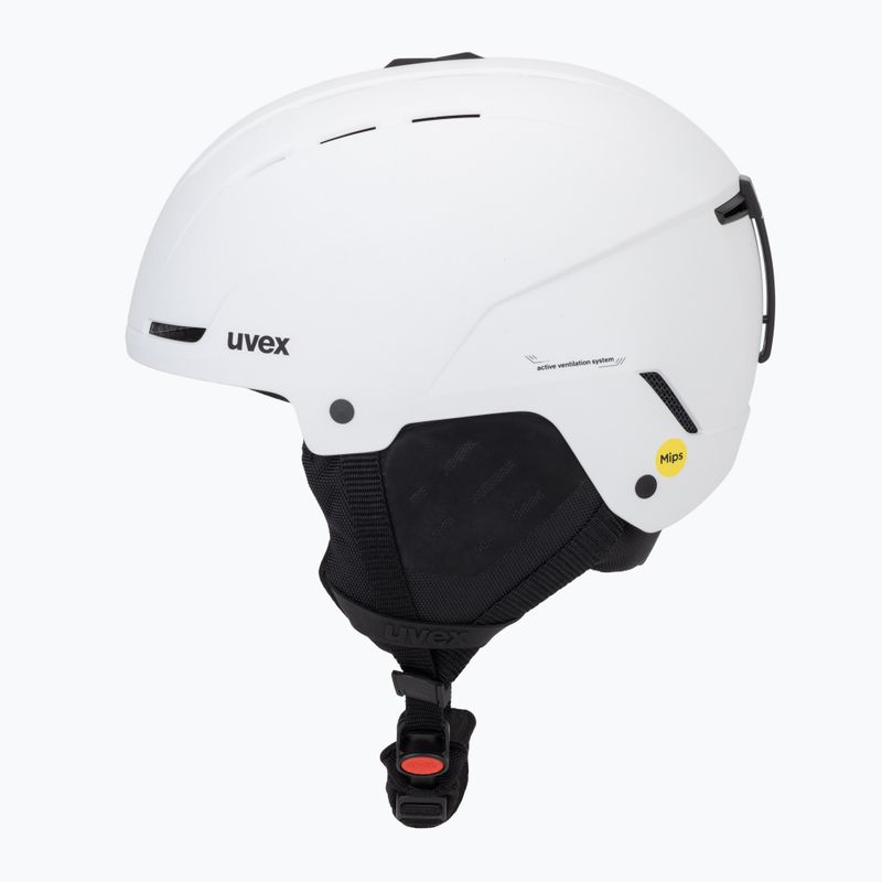 Casco da sci UVEX Stance MIPS bianco opaco 3