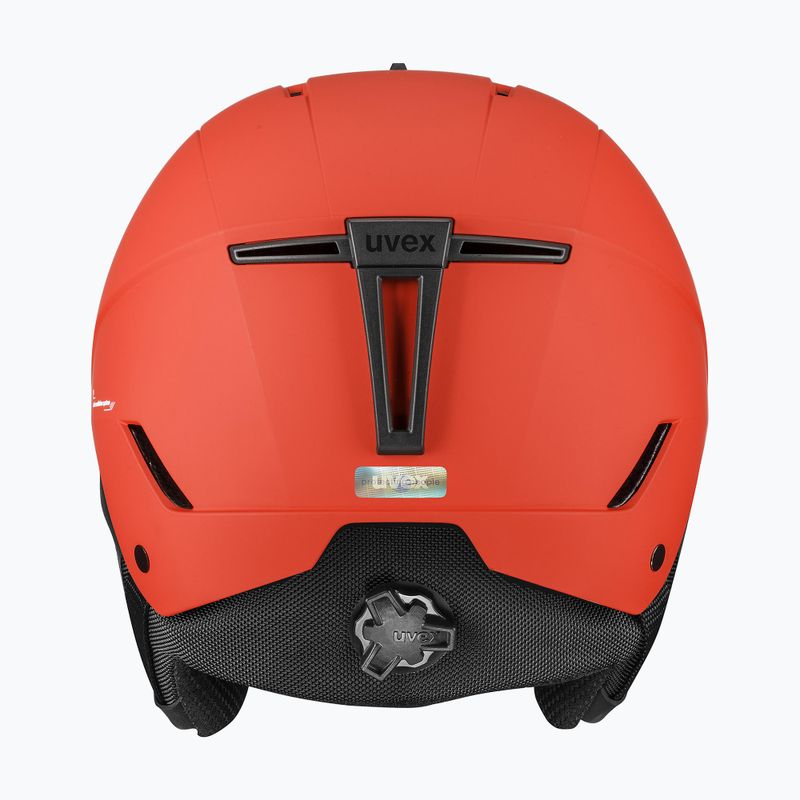 Casco da sci UVEX Stance fierce rosso opaco 9