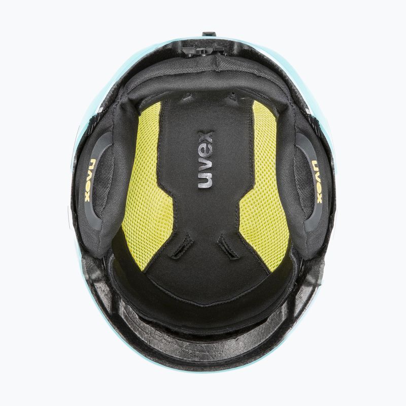 Casco da sci junior UVEX Viti Jr turquoise rabbit 5