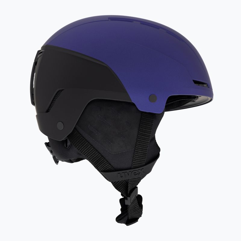 Casco da sci UVEX Stance Mips viola bash/nero opaco 4