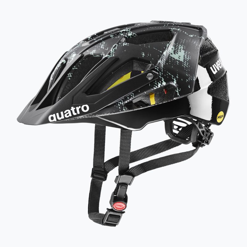 UVEX Quatro CC MIPS casco da bicicletta nero/jade 6