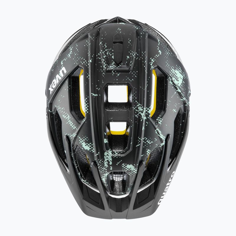 UVEX Quatro CC MIPS casco da bicicletta nero/jade 9