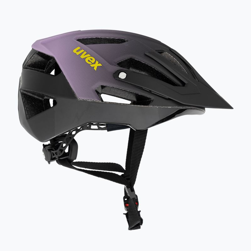 Casco da bici UVEX Quatro CC lilla/nero opaco 4