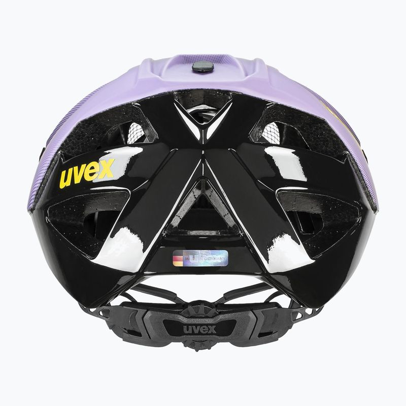 Casco da bici UVEX Quatro CC lilla/nero opaco 8