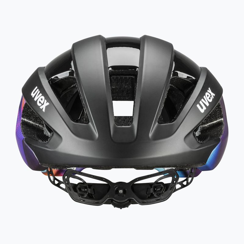 Casco da bici UVEX Rise Pro MIPS nero/galaxy opaco 7