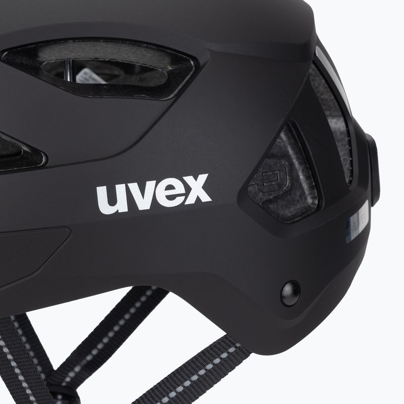 Casco da bici UVEX City Stride nero opaco 7