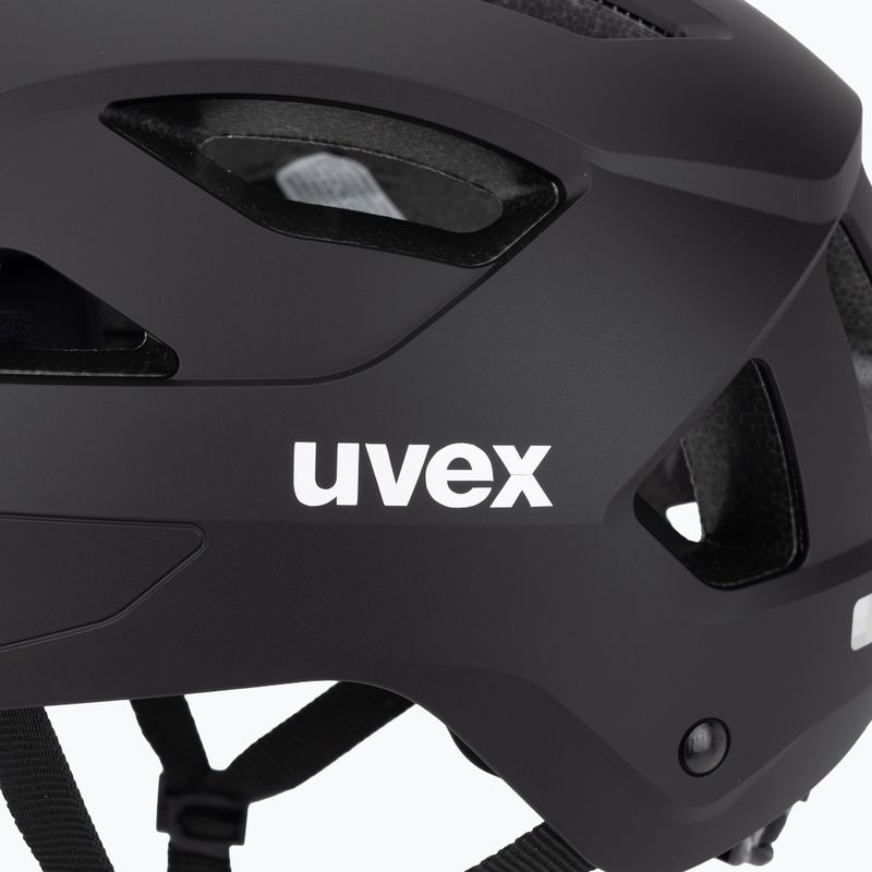 Casco da bici UVEX Stride nero opaco 7