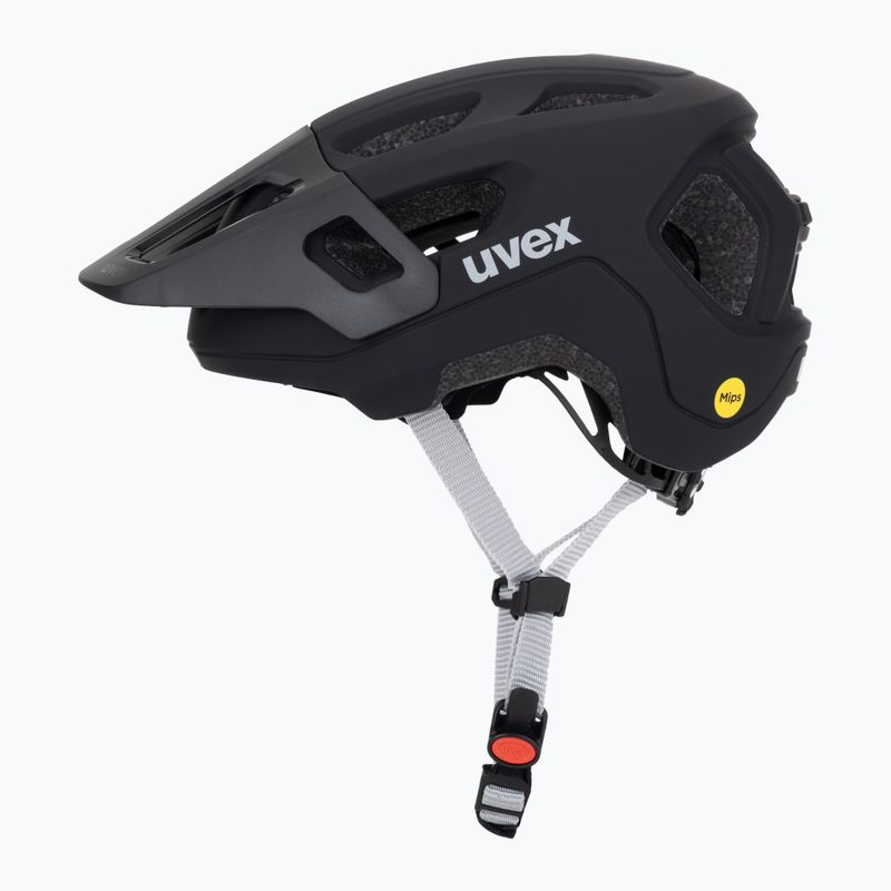 Casco da bici per bambini UVEX React MIPS Jr black matte 3