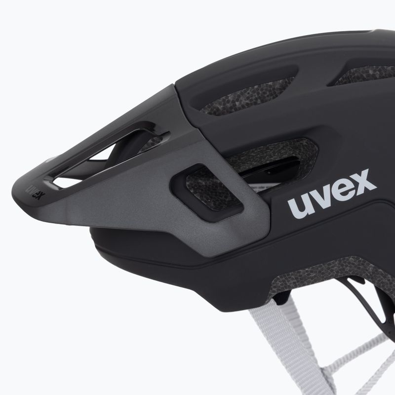 Casco da bici per bambini UVEX React MIPS Jr black matte 7