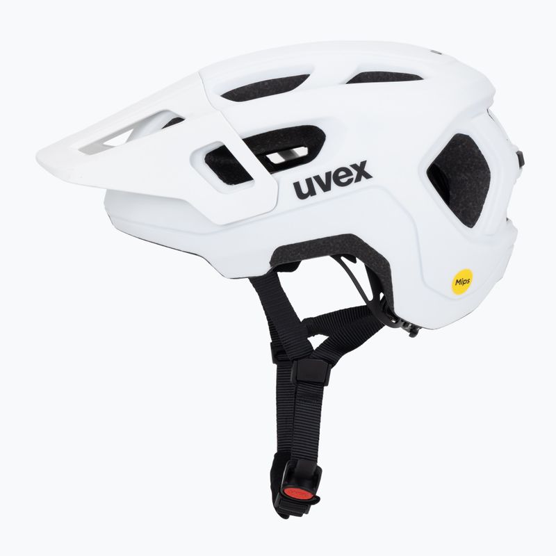 Casco da bici per bambini UVEX React MIPS Jr white matt 3