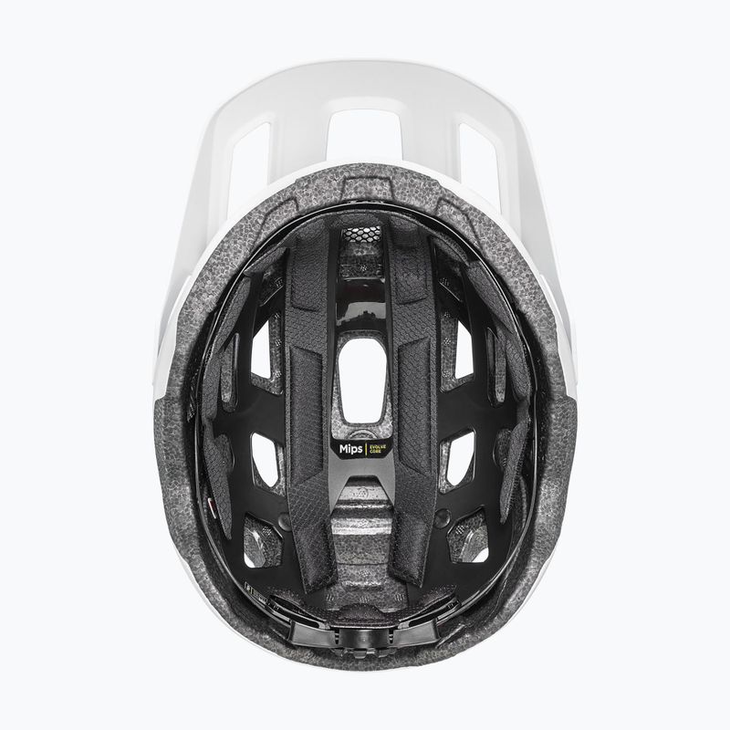 Casco da bici per bambini UVEX React MIPS Jr white matt 4