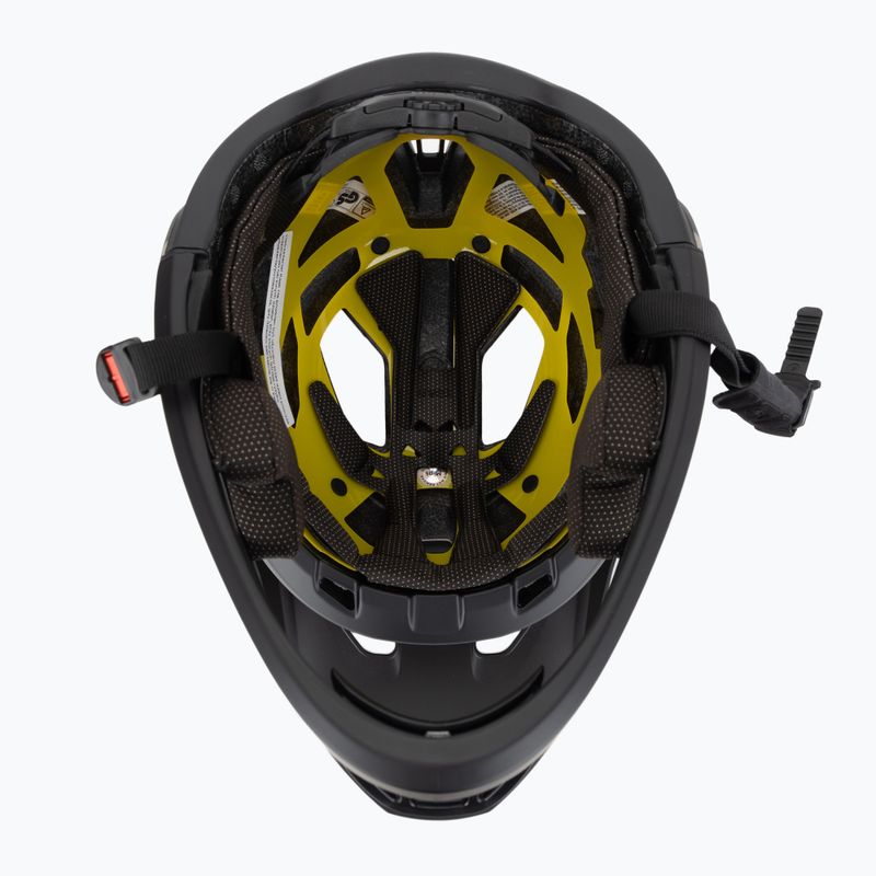 Casco da bicicletta UVEX Revolt MIPS quercia marrone/arancio opaco 6