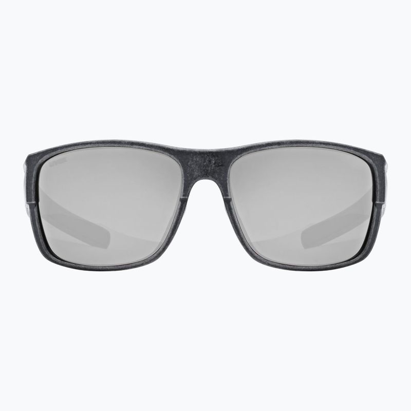 Occhiali da sole UVEX Esntl Urban nero opaco/argento specchiato 2