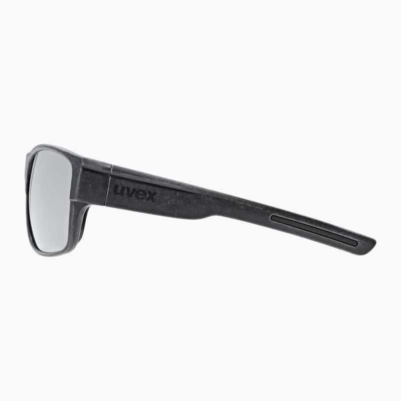 Occhiali da sole UVEX Esntl Urban nero opaco/argento specchiato 4