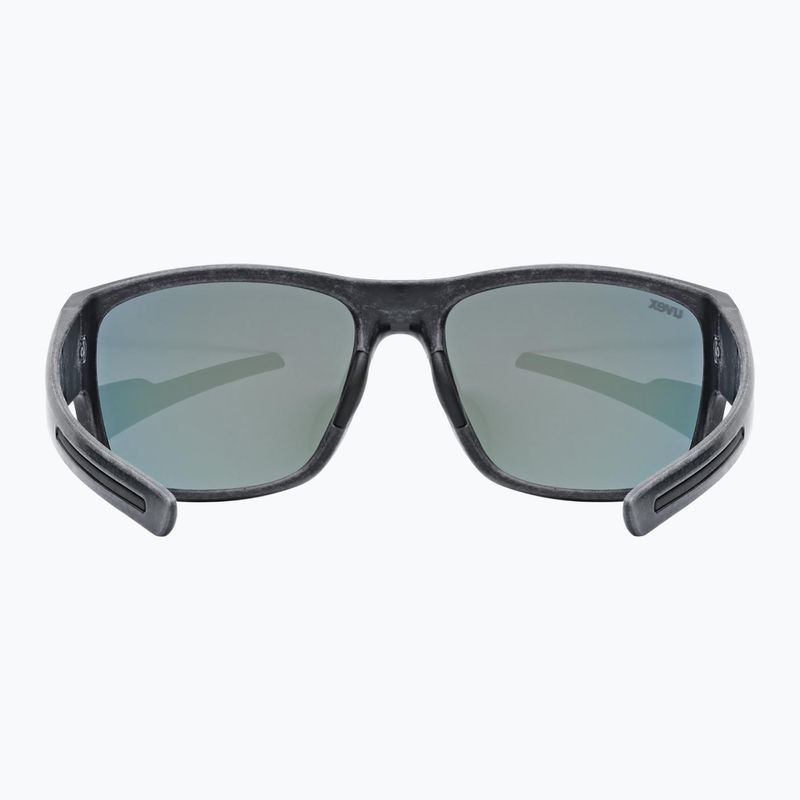 Occhiali da sole UVEX Esntl Urban nero opaco/rosso specchiato 3