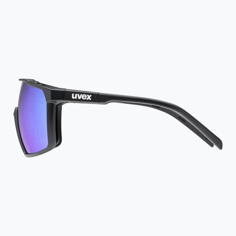 Occhiali da sole UVEX Mtn Perform S nero opaco/blu specchiato 4