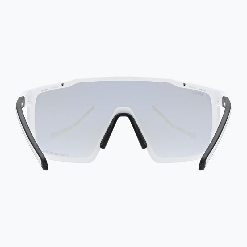 Occhiali da sole UVEX MTN Perform S V bianco opaco/blu specchiato 3