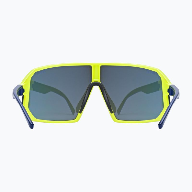 Occhiali da sole UVEX Sportstyle 237 giallo blu opaco/blu specchiato 3