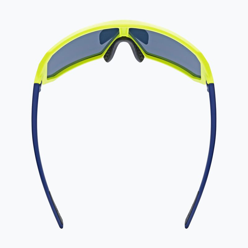 Occhiali da sole UVEX Sportstyle 237 giallo blu opaco/blu specchiato 5