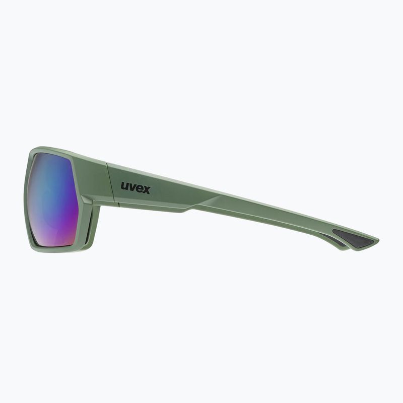 Occhiali da sole UVEX Sportstyle 238 opaco muschio/verde specchio 4