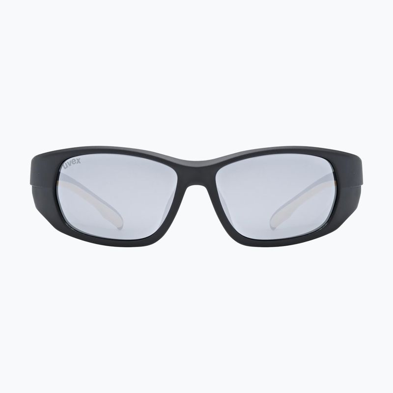 UVEX occhiali da sole per bambini Sportstyle 514 nero opaco/argento specchiato 2