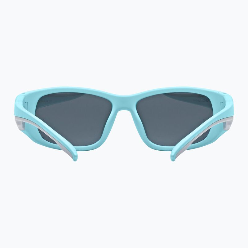 UVEX occhiali da sole per bambini Sportstyle 514 blu chiaro opaco/argento specchiato 3