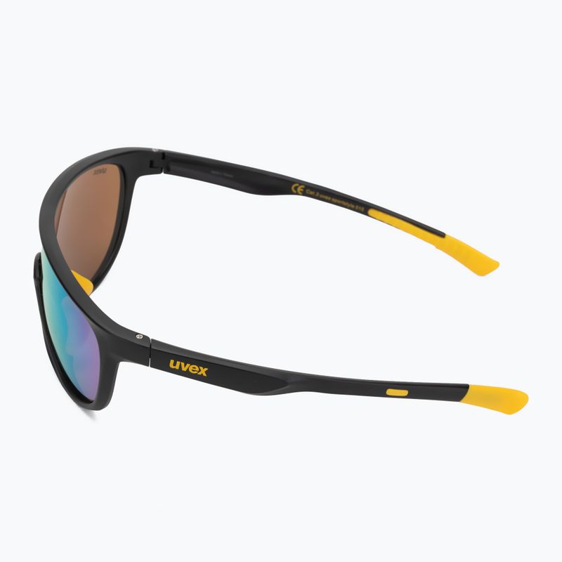 Occhiali da sole per bambini Sportstyle 515 nero opaco/giallo specchiato 4