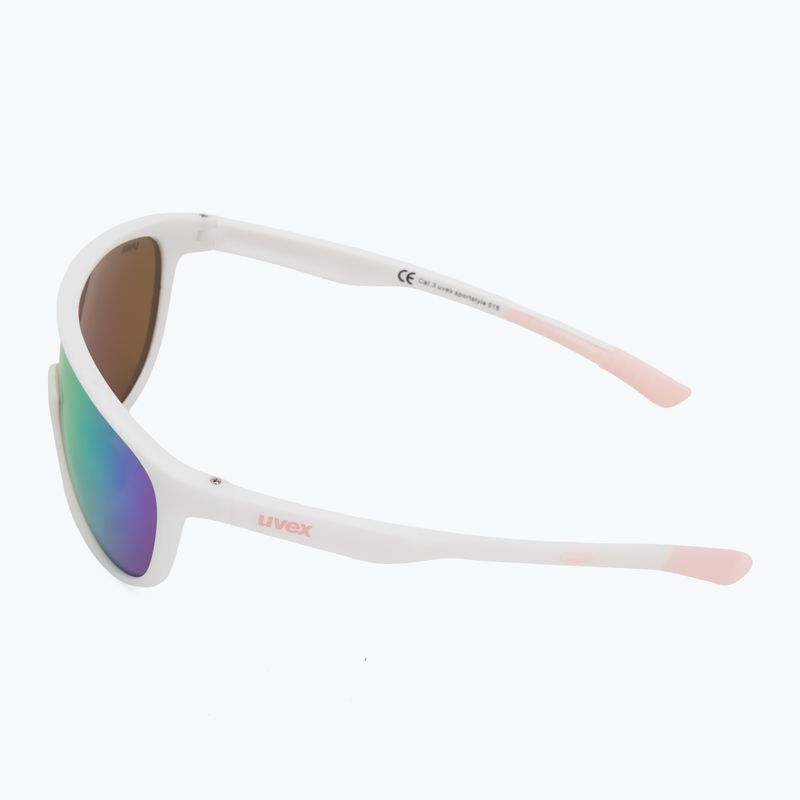 Occhiali da sole per bambini Sportstyle 515 bianco opaco/rosa specchiato 4