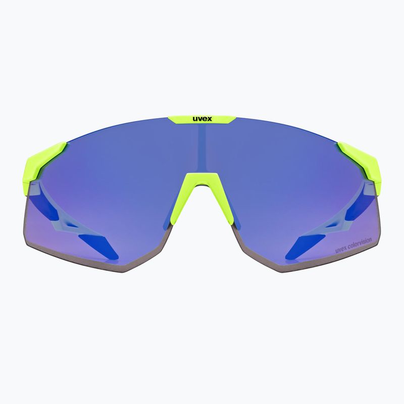 Occhiali da sole UVEX Pace Perform CV giallo opaco/blu specchiato 2
