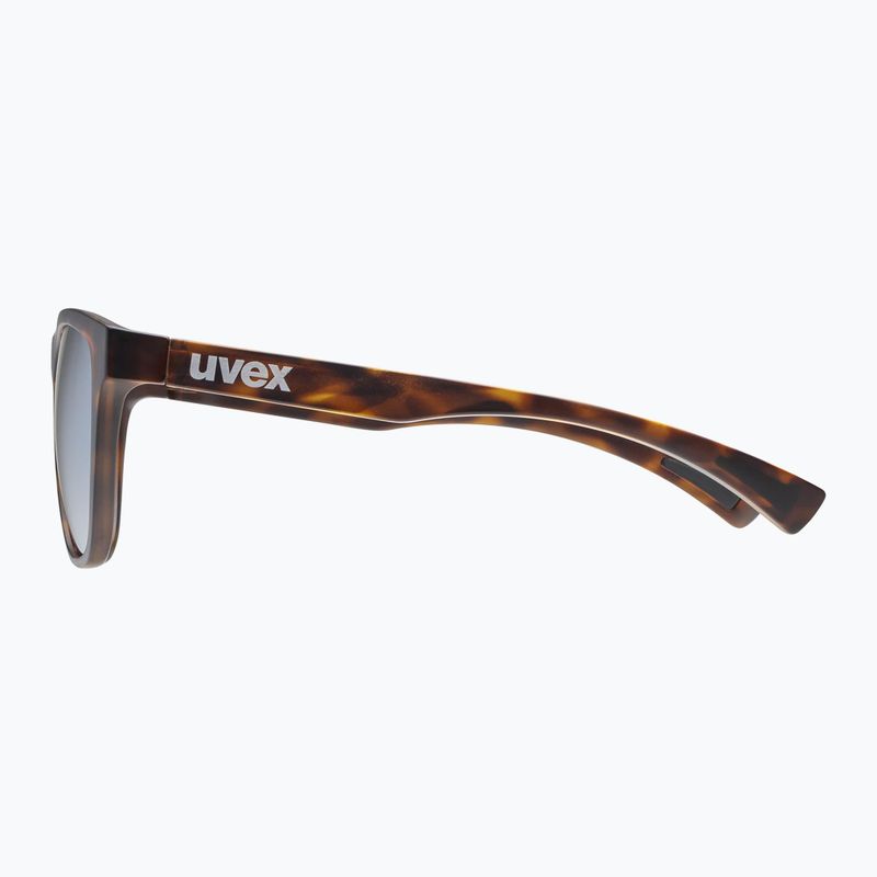 Occhiali da sole UVEX Esntl Spirit havanna opaco/argento specchiato 4